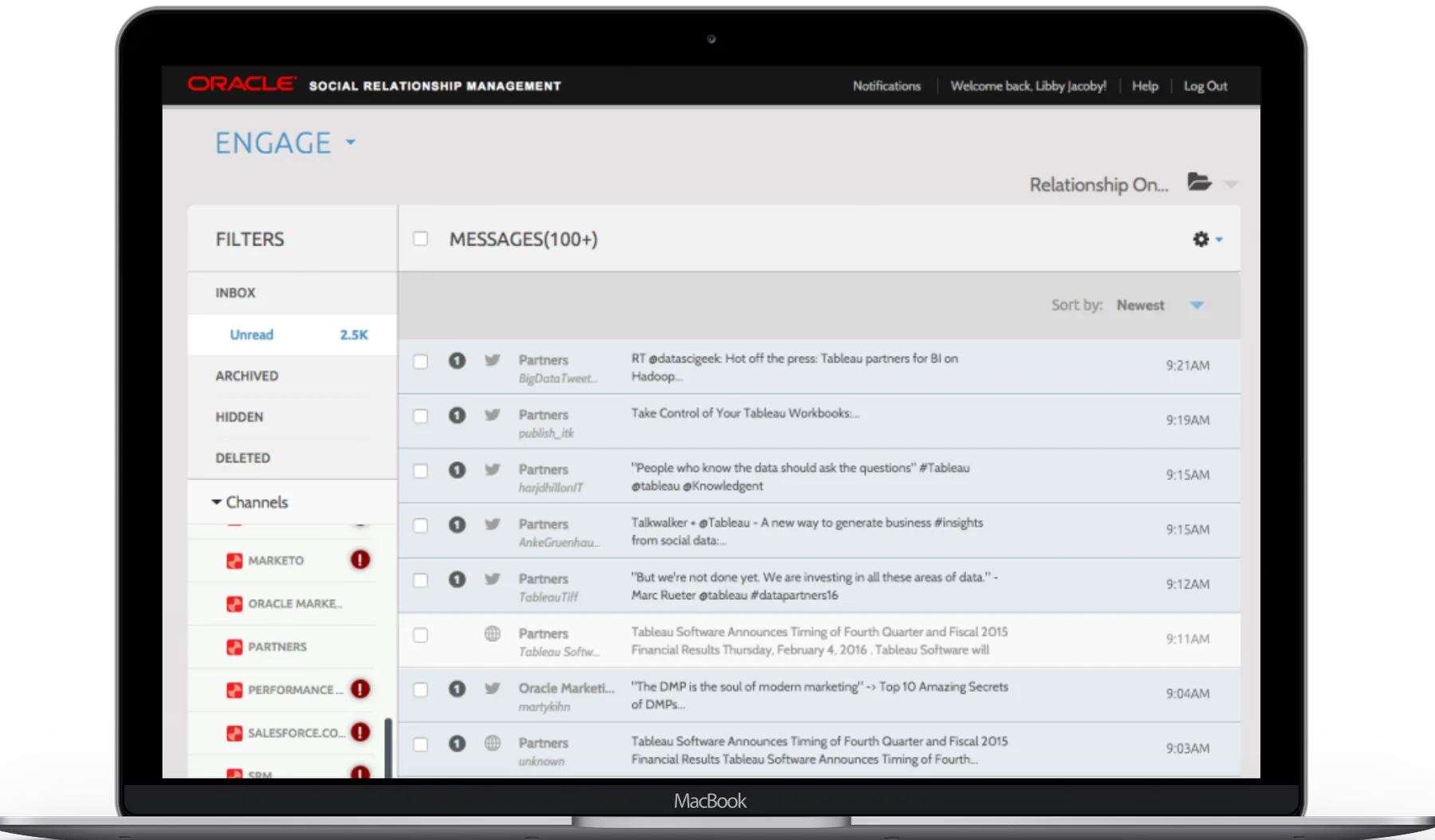 Oracle Engage v1