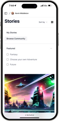 Hurd AI mobile web app