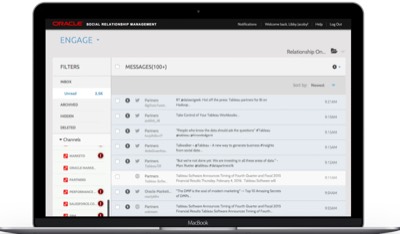 Oracle Social Cloud Engage, first release