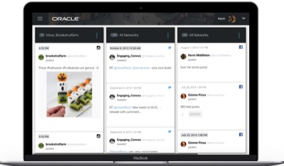 Oracle Social Cloud Engage, redesign