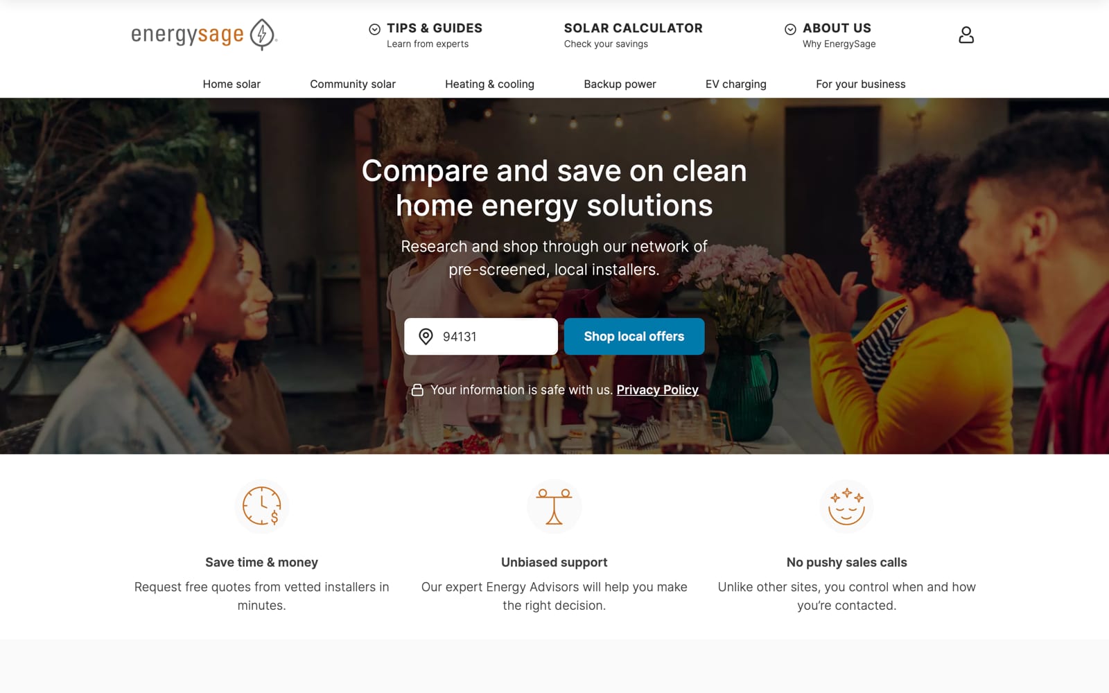 EnergySage screenshot 1