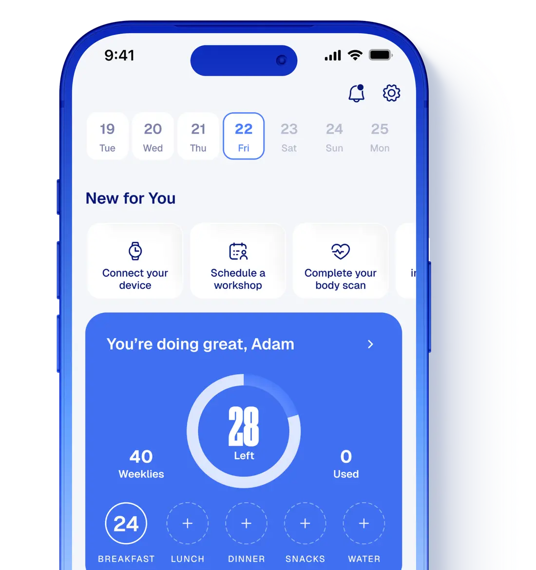 WeightWatchers app