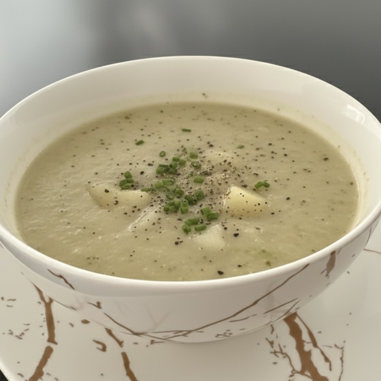 Broccoli Potato Cheddar Soup