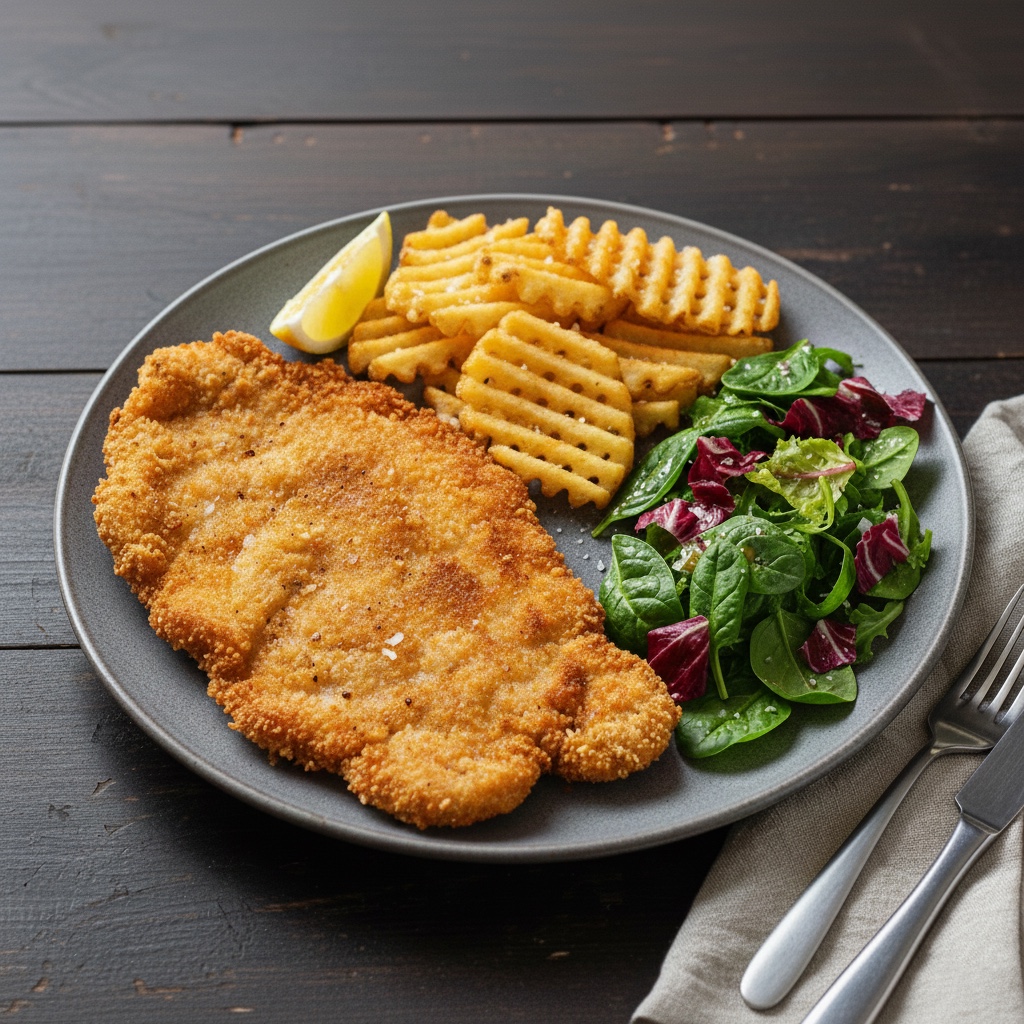Crispy Pork Schnitzel